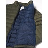 Amazon Essentials Boys and Toddlers’ Lightweight Water-Resistant Packable Puffer Jacket(Olive With Navy)