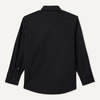 Amazon Essentials Boys and Toddlers’ Long Sleeve Dress Shirt(Black)