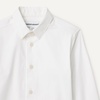 Amazon Essentials Boys and Toddlers’ Long Sleeve Dress Shirt(White)