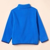 Amazon Essentials Boys and Toddlers’ Long Sleeve Midweight Polar Fleece Quarter-Zip Pullover Jacket(Blue)