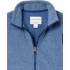 Amazon Essentials Boys and Toddlers’ Long Sleeve Polar Fleece Full-Zip Mock Jacket, Insulated(Blue Heather)