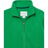 Amazon Essentials Boys and Toddlers’ Long Sleeve Polar Fleece Full-Zip Mock Jacket, Insulated(Kelly Green)