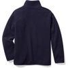 Amazon Essentials Boys and Toddlers’ Long Sleeve Polar Fleece Full-Zip Mock Jacket, Insulated(Navy)