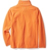 Amazon Essentials Boys and Toddlers’ Long Sleeve Polar Fleece Full-Zip Mock Jacket, Insulated(Orange)