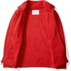 Amazon Essentials Boys and Toddlers’ Long Sleeve Polar Fleece Full-Zip Mock Jacket, Insulated(Red)