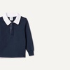 Amazon Essentials Boys and Toddlers’ Long Sleeve Rugby Polo Shirt(Navy)