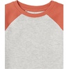 Amazon Essentials Boys and Toddlers’ Long-Sleeve Cotton Thermal T-Shirt, Base Layer, Pack of 3(Burgundy/Grey/Orange Rugby Stripe)