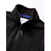 Amazon Essentials Boys and Toddlers’ Midweight Polar Fleece Quarter-Zip Pullover Jacket, Long Sleeve(Black)