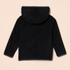 Amazon Essentials Boys and Toddlers’ Polar Fleece Full-Zip Hooded Long Sleeve Insulated Coat Jacket(Black)