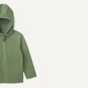 Amazon Essentials Boys and Toddlers’ Polar Fleece Full-Zip Hooded Long Sleeve Insulated Coat Jacket(Dark Olive)