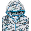 Amazon Essentials Boys and Toddlers’ Polar Fleece Full-Zip Hooded Long Sleeve Insulated Coat Jacket(Dinosaur)