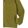Amazon Essentials Boys and Toddlers’ Polar Fleece Full-Zip Hooded Long Sleeve Insulated Coat Jacket(Olive)