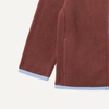 Amazon Essentials Boys and Toddlers’ Polar Fleece Full-Zip Hooded Long Sleeve Insulated Coat Jacket(Rich Chestnut Brown)