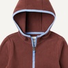 Amazon Essentials Boys and Toddlers’ Polar Fleece Full-Zip Hooded Long Sleeve Insulated Coat Jacket(Rich Chestnut Brown)