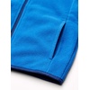 Amazon Essentials Boys and Toddlers’ Polar Fleece Full-Zip Mock-Neck Vest(Blue)