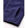 Amazon Essentials Boys and Toddlers’ Polar Fleece Full-Zip Mock-Neck Vest(Navy)