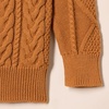 Amazon Essentials Boys and Toddlers’ Quarter-Zip Cotton Cable-Knit Relaxed-Fit Sweater(Caramel)