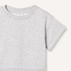 Amazon Essentials Boys and Toddlers’ Relaxed Fit Short Sleeve Sweatshirt and Shorts Set, Pack of 2(Light Grey Heather)