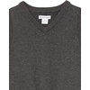 Amazon Essentials Boys and Toddlers’ School Uniform Cotton V-Neck Sweater Vest(Charcoal Heather)