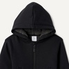 Amazon Essentials Boys and Toddlers’ Sherpa-Lined Zip-Up Hoodie Sweatshirt(Black)