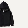 Amazon Essentials Boys and Toddlers’ Sherpa-Lined Zip-Up Hoodie Sweatshirt(Black)