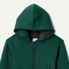 Amazon Essentials Boys and Toddlers’ Sherpa-Lined Zip-Up Hoodie Sweatshirt(Dark Green)