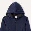 Amazon Essentials Boys and Toddlers’ Sherpa-Lined Zip-Up Hoodie Sweatshirt(Navy)