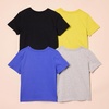 Amazon Essentials Boys and Toddlers’ Short Sleeve Tee Shirts, Cotton Jersey, Multipacks(Batman Logo)