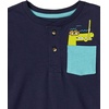 Amazon Essentials Boys and Toddlers’ Short-Sleeve Henley T-Shirts (Previously Spotted Zebra), Multipacks