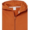 Amazon Essentials Boys and Toddlers’ Soft Fleece Zip-Up Hoodie Sweatshirt(Light Brown)