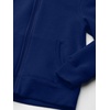 Amazon Essentials Boys and Toddlers’ Soft Fleece Zip-Up Hoodie Sweatshirt(Navy)