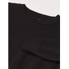 Amazon Essentials Boys and Toddlers’ Uniform Cotton Crewneck Pullover Sweater(Black)