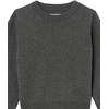Amazon Essentials Boys and Toddlers’ Uniform Cotton Crewneck Pullover Sweater(Charcoal Heather)