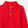 Amazon Essentials Boys and Toddlers’ Uniform Long Sleeve Pique Polo Shirt for School Uniform(Bright Poppy Red)