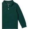 Amazon Essentials Boys and Toddlers’ Uniform Long Sleeve Pique Polo Shirt for School Uniform(Dark Green)