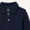 Amazon Essentials Boys and Toddlers’ Uniform Long Sleeve Pique Polo Shirt for School Uniform(Navy)