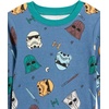 Amazon Essentials Disney | Marvel | Star Wars Boys and Toddlers’ Snug-Fit Cotton Pajama Sleepwear Sets(3-piece Star Wars Navy Rule the Galaxy Set)