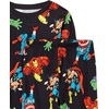Amazon Essentials Disney | Marvel | Star Wars Boys and Toddlers’ Snug-Fit Cotton Pajamas Sleepwear Sets for Toddler(2-piece Marvel Avengers)