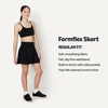 Amazon Essentials Girls’ Active FormFlex Buttery Soft Athletic Golf Tennis Skort with Built-in Shorts, Moisture-Wicking(Black)