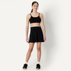Amazon Essentials Girls’ Active FormFlex Buttery Soft Athletic Golf Tennis Skort with Built-in Shorts, Moisture-Wicking(Black)