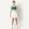 Amazon Essentials Girls’ Active FormFlex Buttery Soft Athletic Golf Tennis Skort with Built-in Shorts, Moisture-Wicking(White)