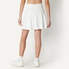 Amazon Essentials Girls’ Active FormFlex Buttery Soft Athletic Golf Tennis Skort with Built-in Shorts, Moisture-Wicking(White)
