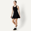 Amazon Essentials Girls’ Active FormFlex Buttery Soft Tank Tennis Dress with Built-in Bodysuit, Bra, & Shorts(Black)