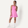 Amazon Essentials Girls’ Active FormFlex Buttery Soft Tank Tennis Dress with Built-in Bodysuit, Bra, & Shorts(Pink)