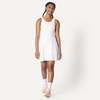 Amazon Essentials Girls’ Active FormFlex Buttery Soft Tank Tennis Dress with Built-in Bodysuit, Bra, & Shorts(White)