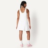 Amazon Essentials Girls’ Active FormFlex Buttery Soft Tank Tennis Dress with Built-in Bodysuit, Bra, & Shorts(White)