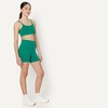 Amazon Essentials Girls’ Athletic FormFlex Buttery Soft Dance Cartwheel Bike Shorts(Emerald Green)