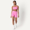 Amazon Essentials Girls’ Athletic FormFlex Buttery Soft Dance Cartwheel Bike Shorts(Pink)