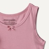 Amazon Essentials Girls’ Cotton Jersey Tank Top Undershirt(Mauve / Pale Pink / Heather Grey)