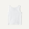Amazon Essentials Girls’ Cotton Jersey Tank Top Undershirt(White)